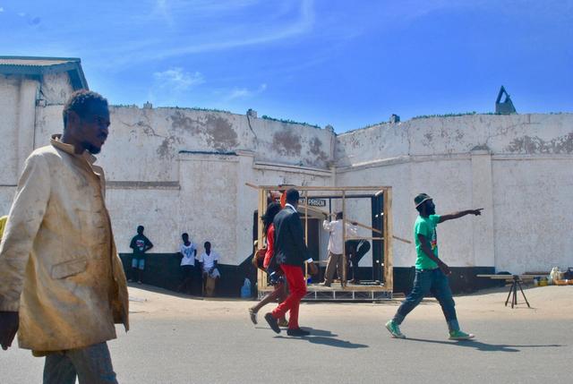 12 Kiosk museum assembly