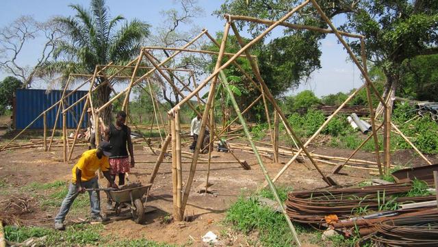 15 bamboo vault construction