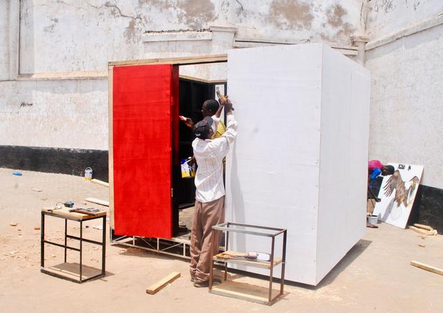 09 Kiosk museum assembly