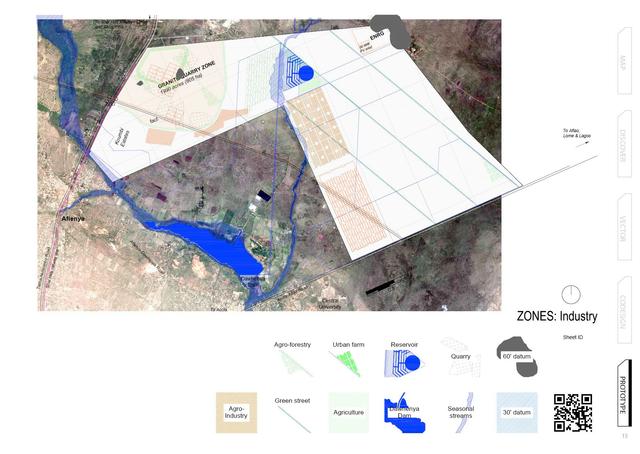 drawing Industry Zones