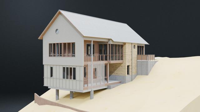 4 Facade at High Traffic Road