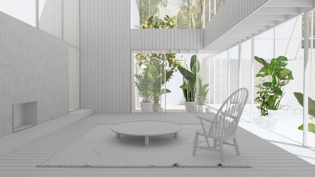 06 render green room