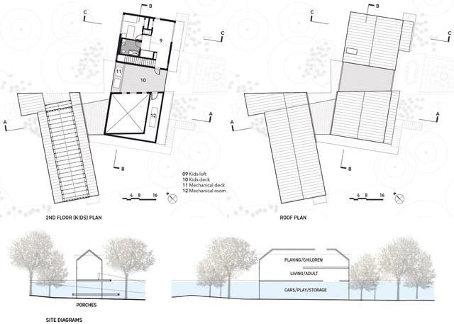 drawing Plans and sections