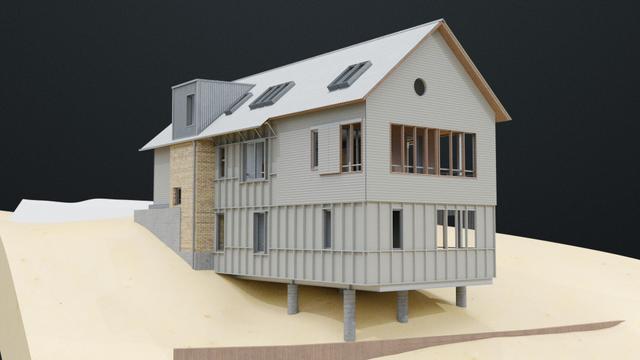 5 Facade at High Traffic Road